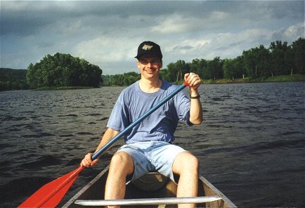 Yuri Kovchegov rowing